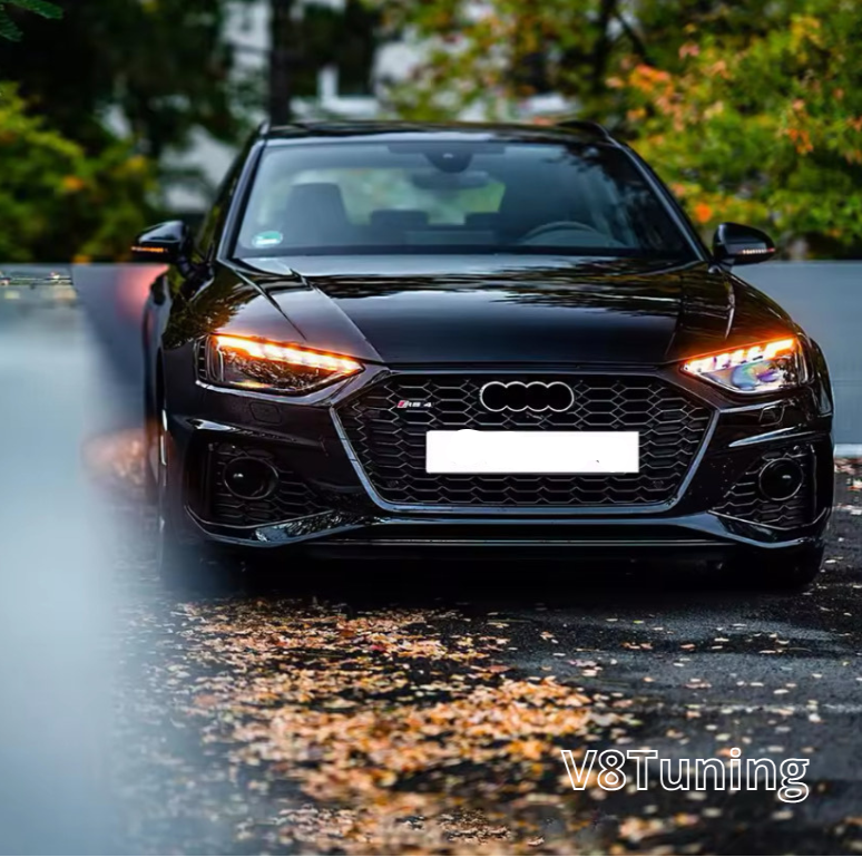 Front RS4 Style Bumper For Audi A4 B9 20-21