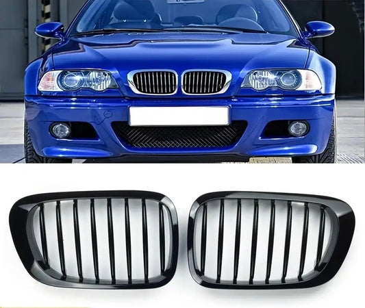 Black Gloss Grill for BMW E46 98-01 V8Tuning