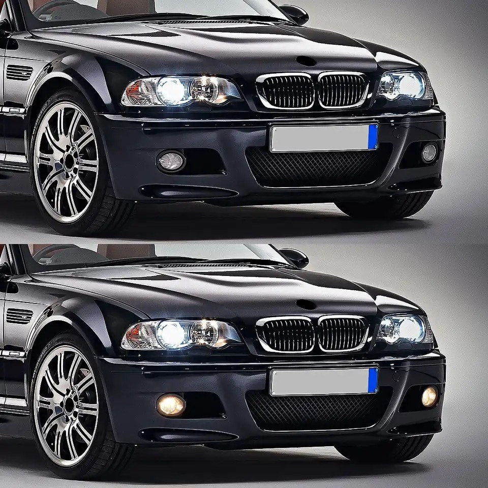 Fog lights set For BMW E39/E46 M-Sport/ M5/M3 Front bumper V8Tuning