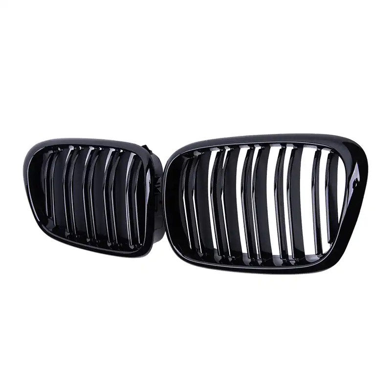 M Look Double Bar Grills For BMW E39 99-03