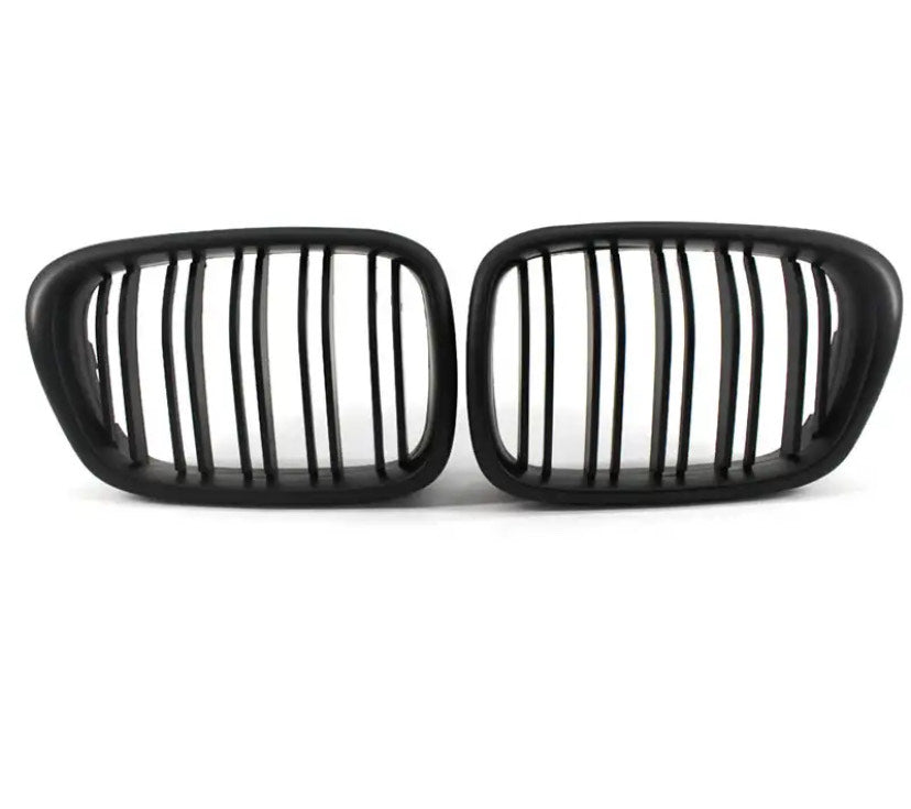 M Look Double Bar Grills For BMW E39 99-03