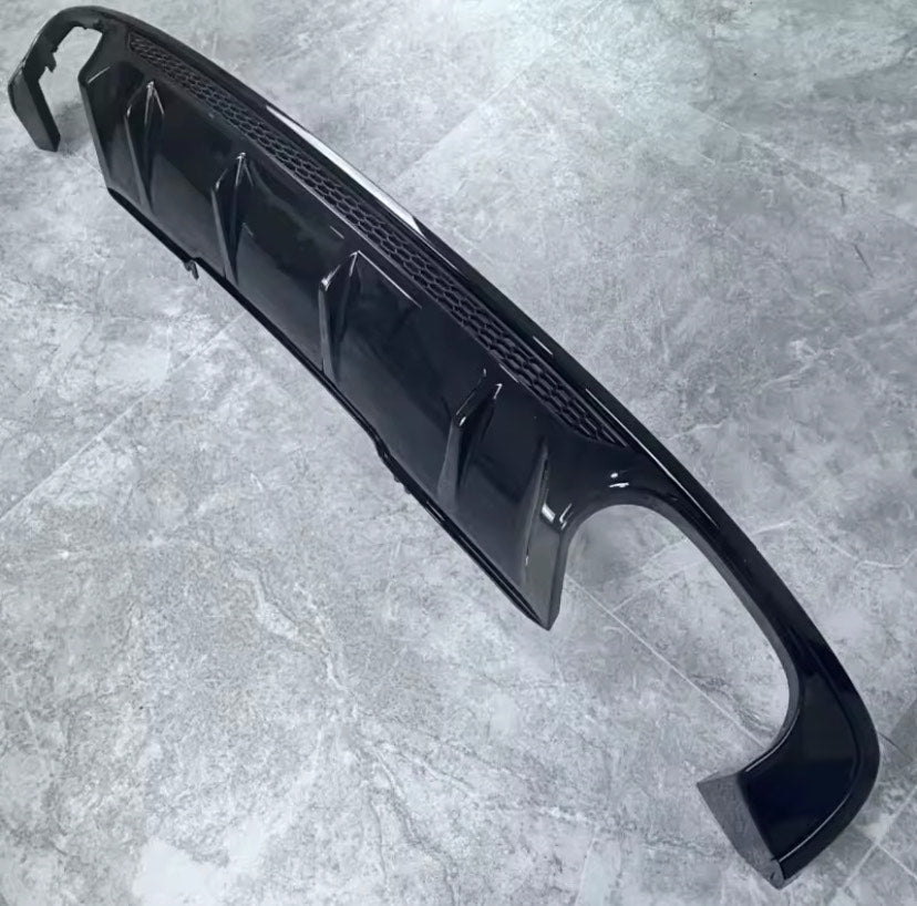 Rear Bumper Diffusor For Audi A4 S-Line/S4 B9 Saloon 16-19