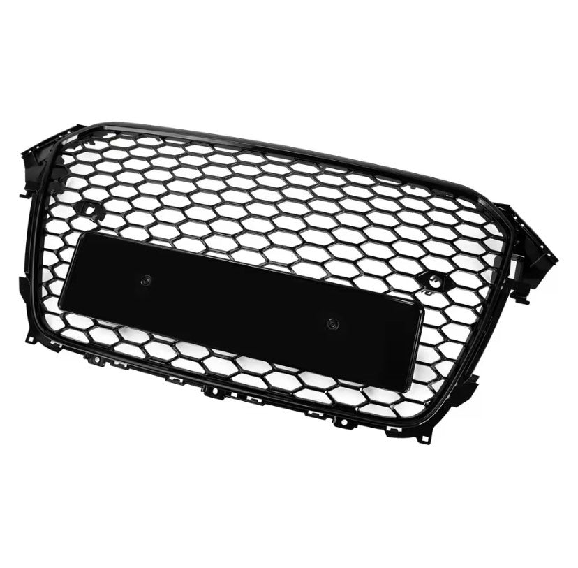 Front Bumper Grill HoneyComb For Audi A4/S4 B8.5 13-16