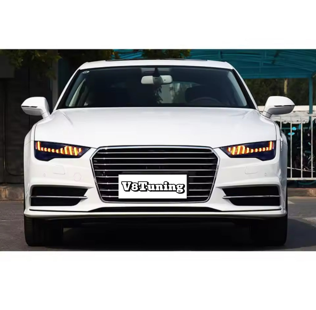 LED RS7 Look Headlights For Audi A7 11-18