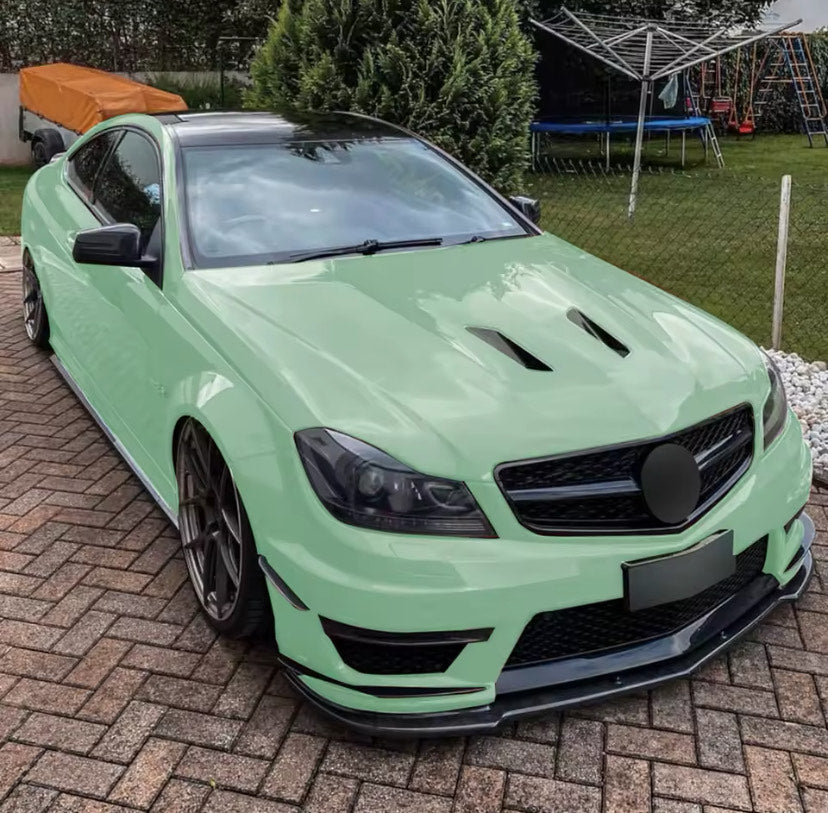 AMG Front Bumper Spoiler For MB C-class W204 07-10
