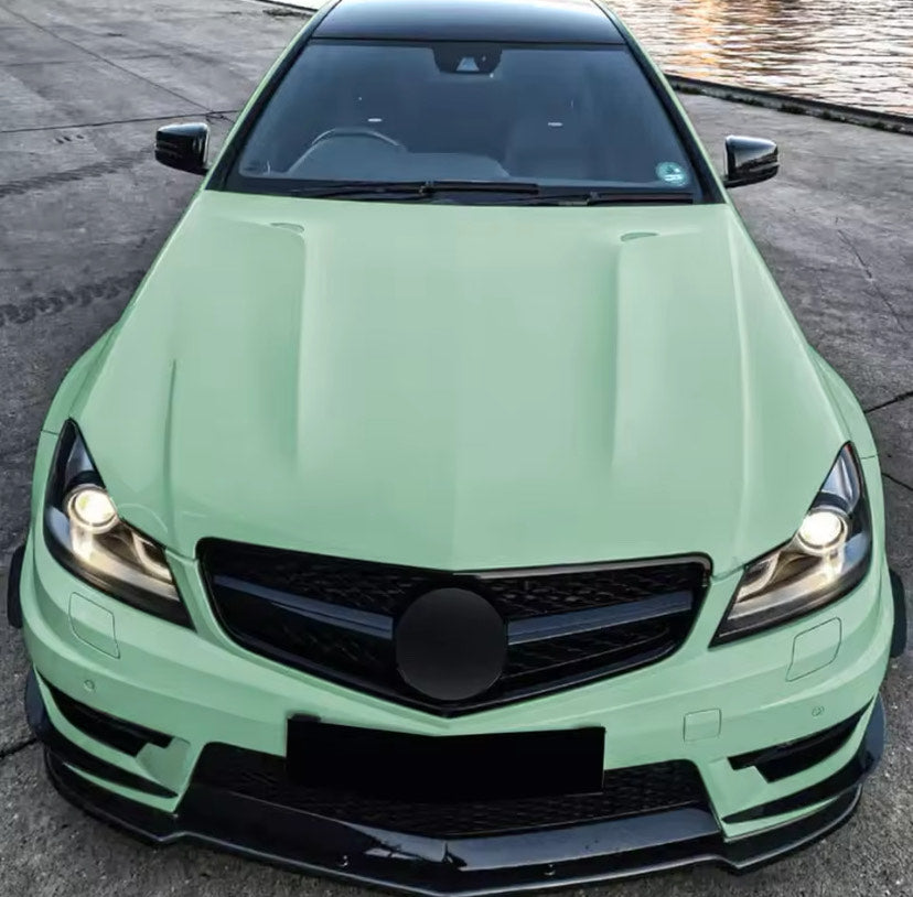 AMG Front Bumper Spoiler For MB C-class W204 07-10