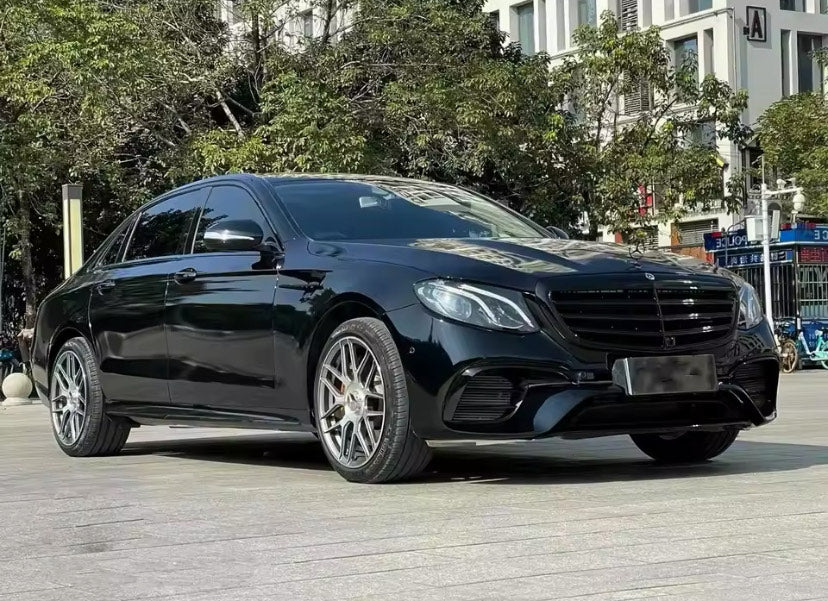 E63 AMG Style Full Front Bumper Front MB E-Class W213 16-20