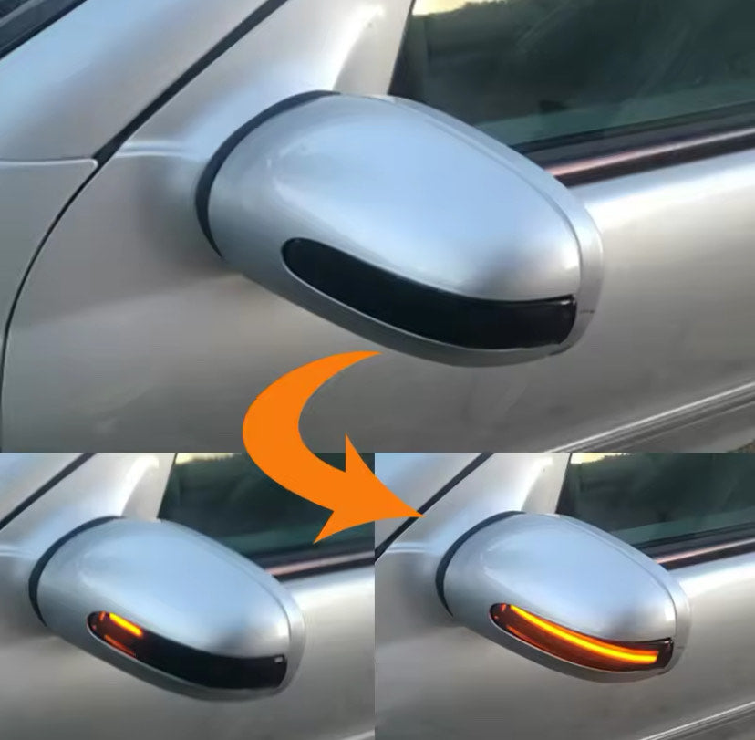 LED Turn Signals/Side Mirror Lights For MB E-Class W211 02-07