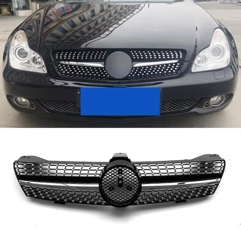AMG Style Front Bumper Grill For MB CLS-Class W219 05-08