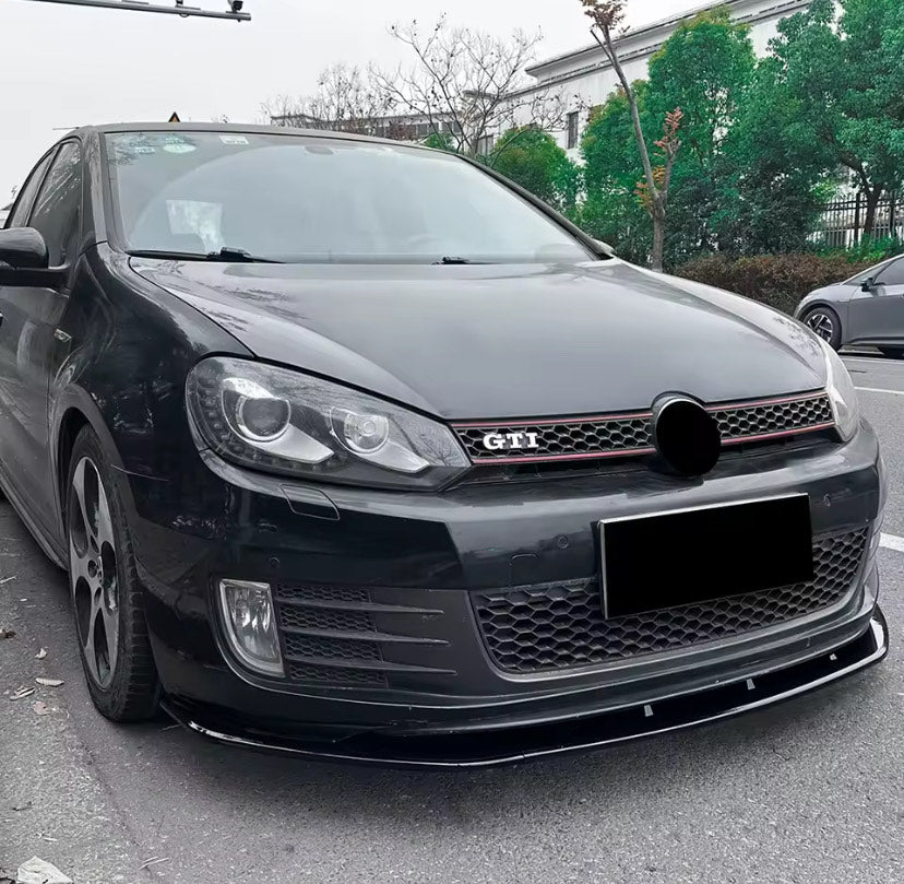 GTI Style Front Bumper Spoiler For VW Golf MK6 08-13