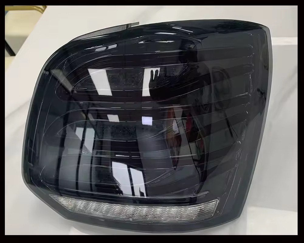 LED Black Smoke Taillights For VW Polo 11-18
