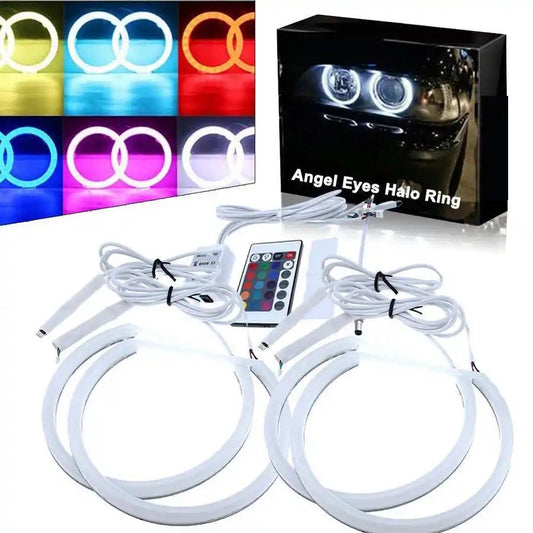 LED RGB Multi color Angel eyes For BMW E36, E46, E39 V8Tuning