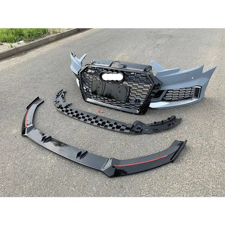 Front RS3 Bumper Set For Audi A3/RS3 17-19