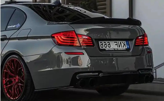 Black Gloss PSM Style Spoiler For BMW F10/F18/M5 10-17