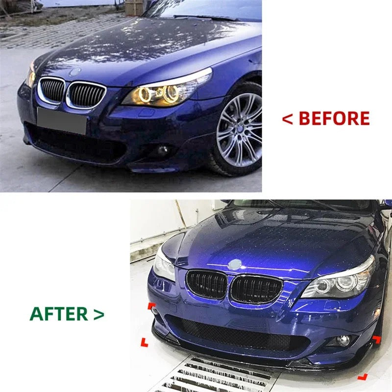 Front Bumper Spoiler For BMW E60/61 M-SPORT 05-10