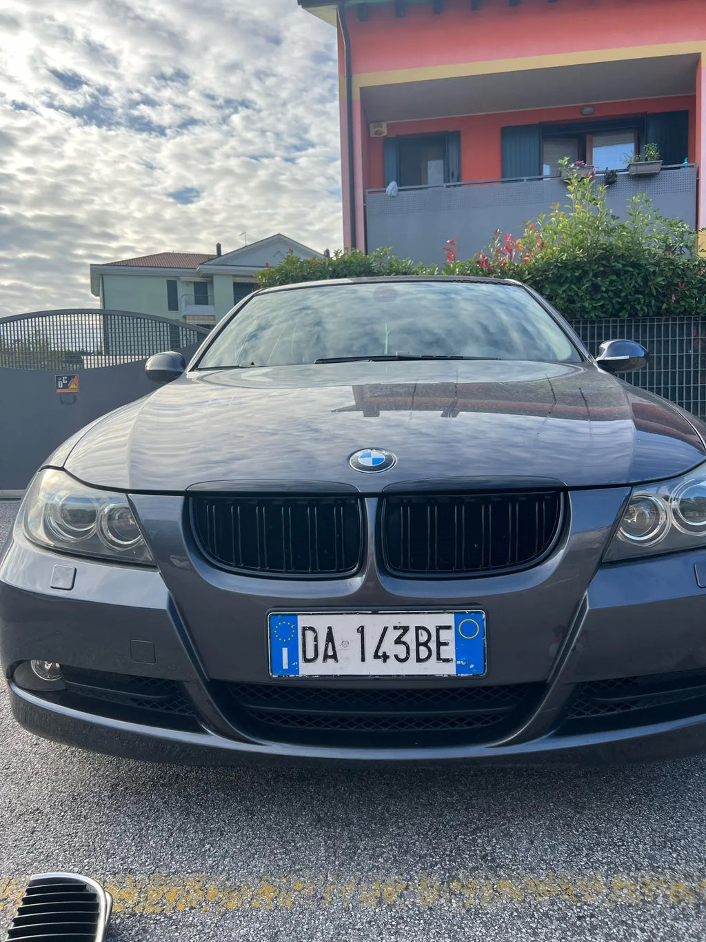 Black Gloss Front Grill For BMW E90/91 05-08