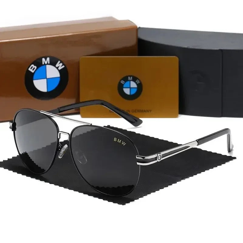 BMW Black Color Sunglasses + Gift Box